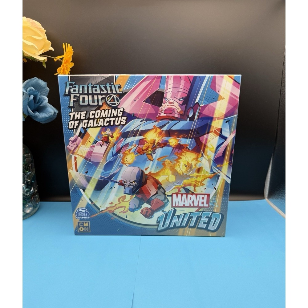 Marvel United Fantastic Four Coming Of Galactus Kickstarter Exclusive Expansion‎